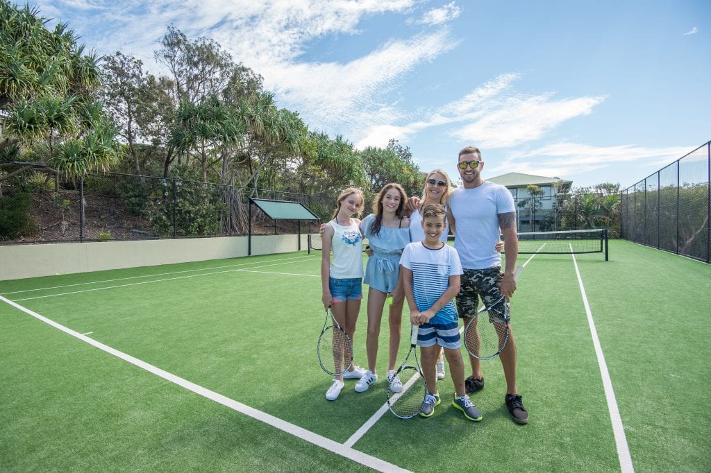 Full Size Tennis Court