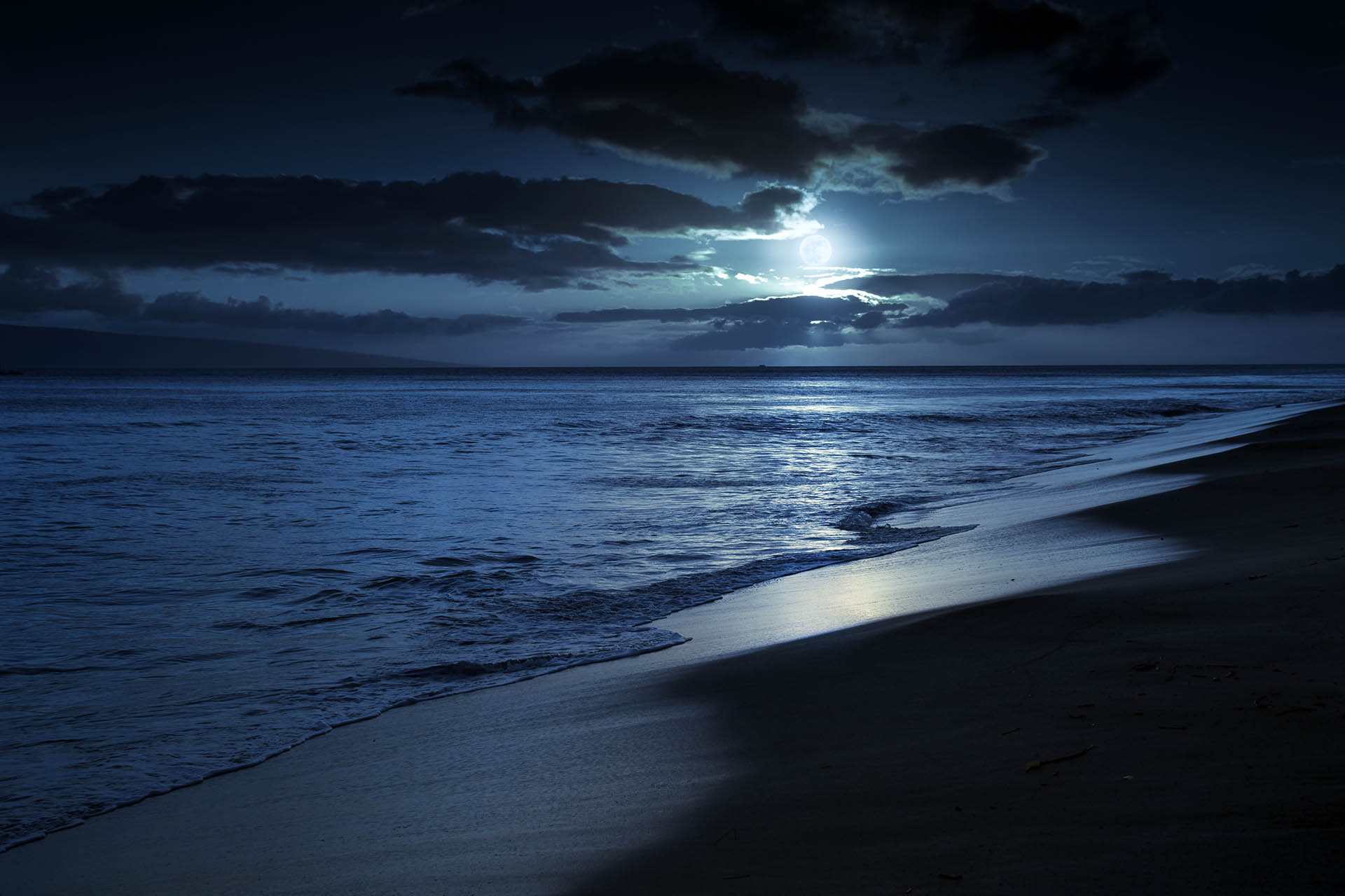 Moon Beach Sea Sky Holiday Summer Star Mood Landscape | My XXX Hot Girl
